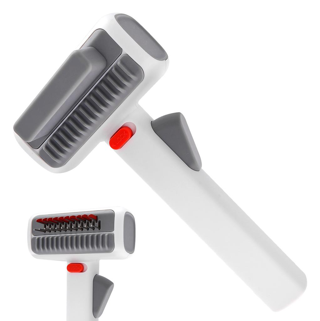 2 In 1 Pet Deshedding Brush Dog Cat Hair Remover Comb Grooming Tool Pet Shedding Cleaning Supplies