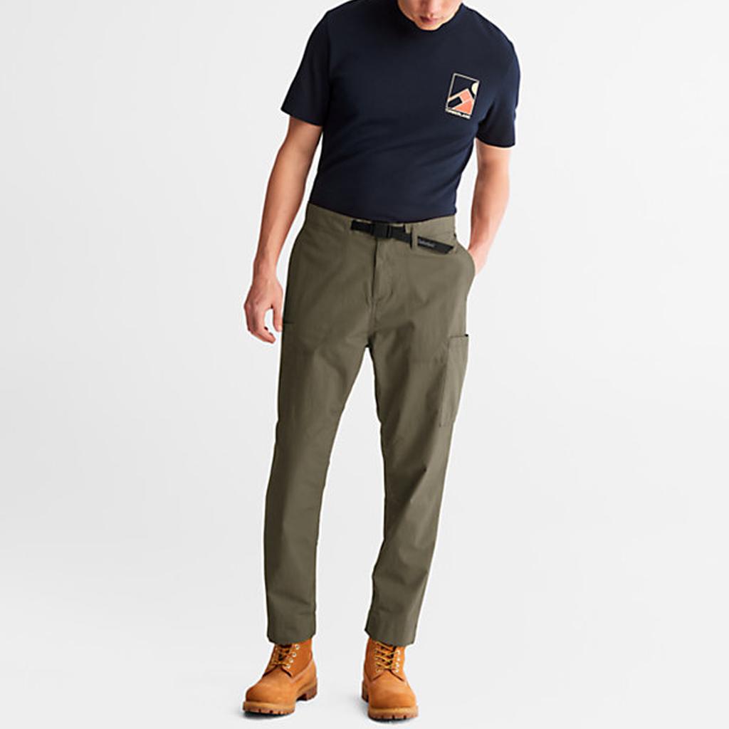Timberland SS22 Cargo Pants Men's Army Green A2EW7-A58