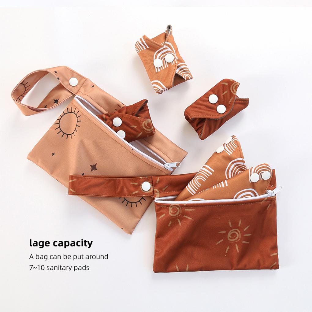 Women Sanitary Pad Waterproof Antifouling Storage Bag Multifunctional Large Capacity Pouch Ladies Holder Organizer Napkin