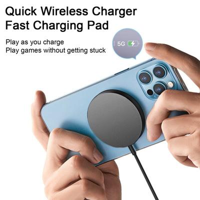 Ladegerät-Adapter 15W Magnetisches Schnellladen Hohe Leistung Telefon Desktop Kabelloses Ladegerät