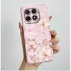 New For Xiaomi 15T Pro 15TPro Xiaomi15TPro Phone Case Aesthetic Pretty Butterfly Flowers Soft Silicone Shockproof Back Cover