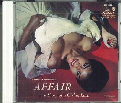 CD ABBEY LINCOLN - Affair TOCJ5445 LIBERTY 1993 Japan Jazz Used