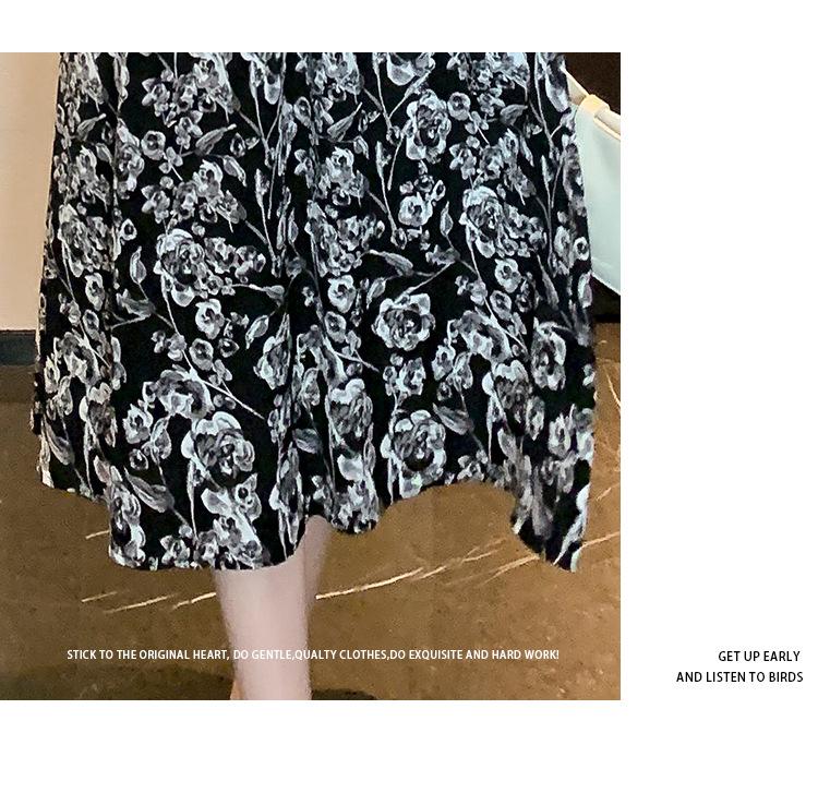 Spring Chic Floral Two-Piece French Slip Dress Set