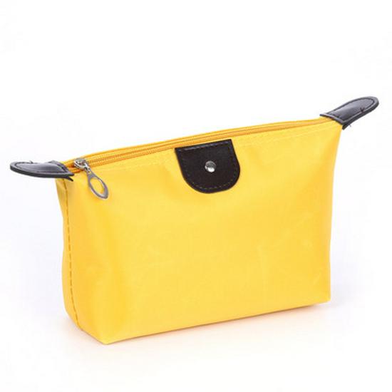 Portable Dumpling-Shaped Cosmetic Travel Bag