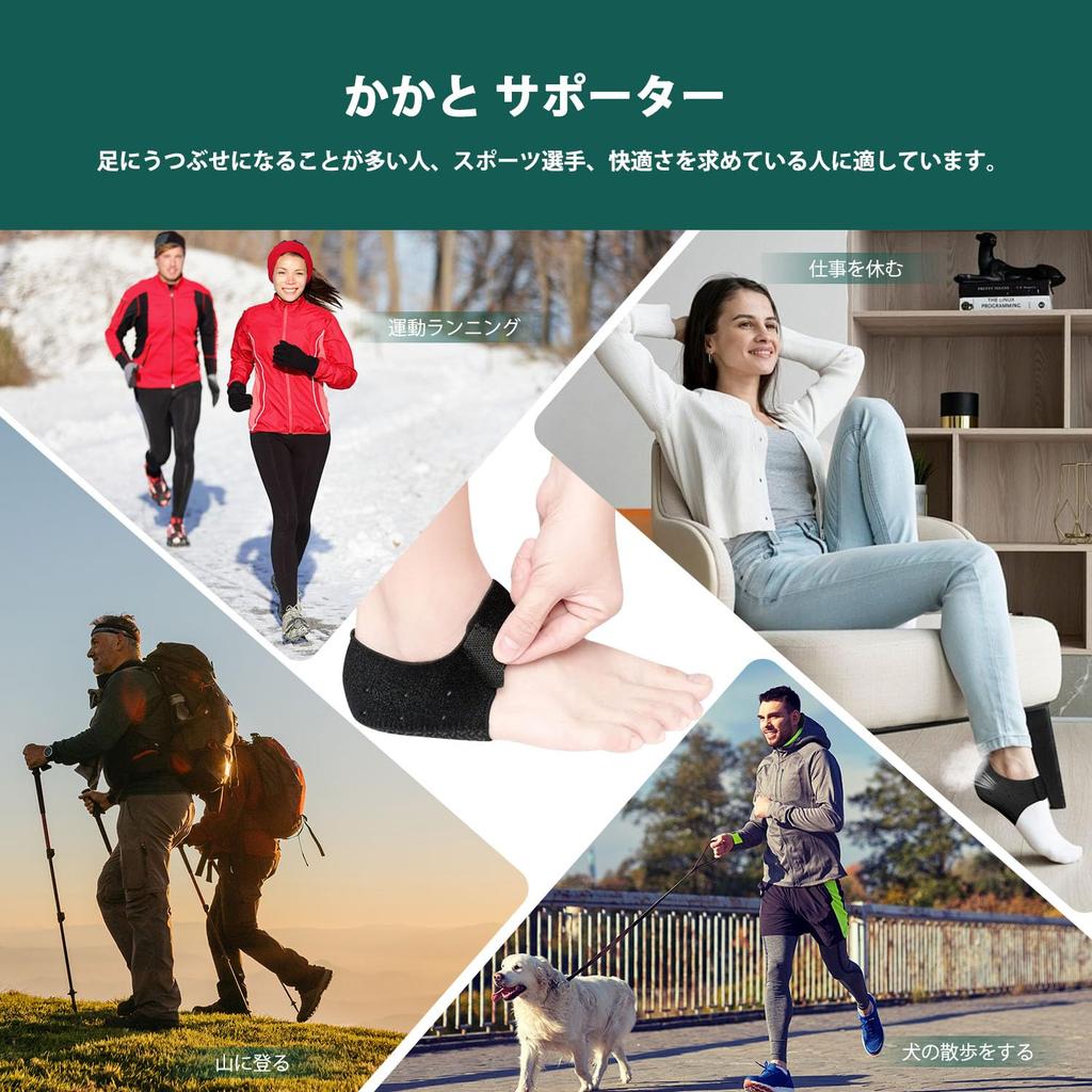 Heel Heel Foot Protection Shock Heel Perfect for Standing Heel Foot and Heel Blister Large Support, Cushion, Pad, Absorbing, Anti-Slip, Pad, Work,