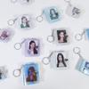 Mini 1-2 Inch Photo Album Keychain with Big Head Stickers - Children's Growth Album