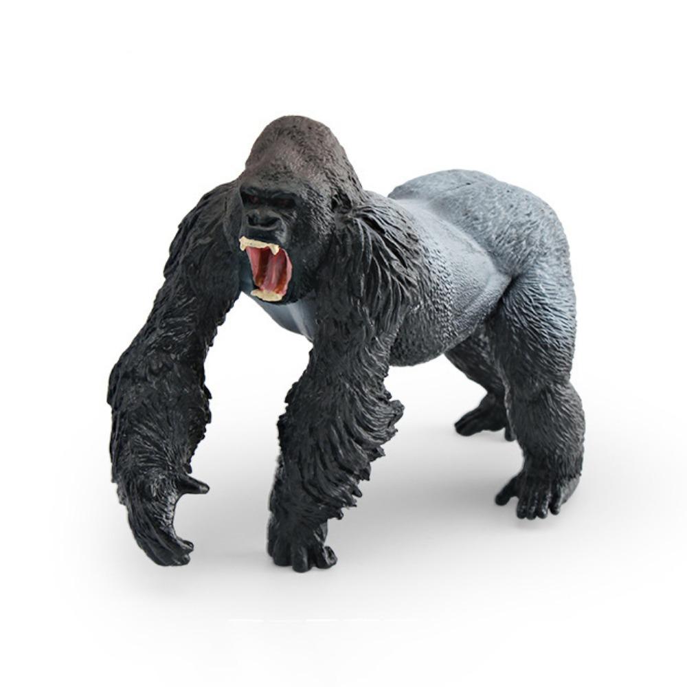 PVC Simulation Gorilla Animal Toy Handmad Chimpanzee Action Figure  Kids Birthday Gift