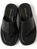 B:MING LIFE STORE by BEAMS Platform Thong Sandals (Sizes 22.5-24.5cm) Women's Black Size 23.5