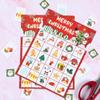 Educational Christmas Bingo Game Reward Stickers Bingo Toys Set Xmas Activities