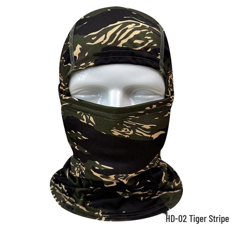 Quick-Dry Mesh Breathable Camouflage Cycling & Fishing Full Face Mask One Size