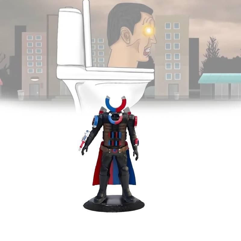 Skibidi Character Toilet Model Toys Cartoon Living Room Tabletop Decoration