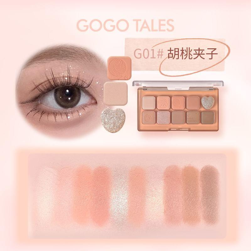 GOGO TALES - Sweet Misty Eyeshadow Palette - 01