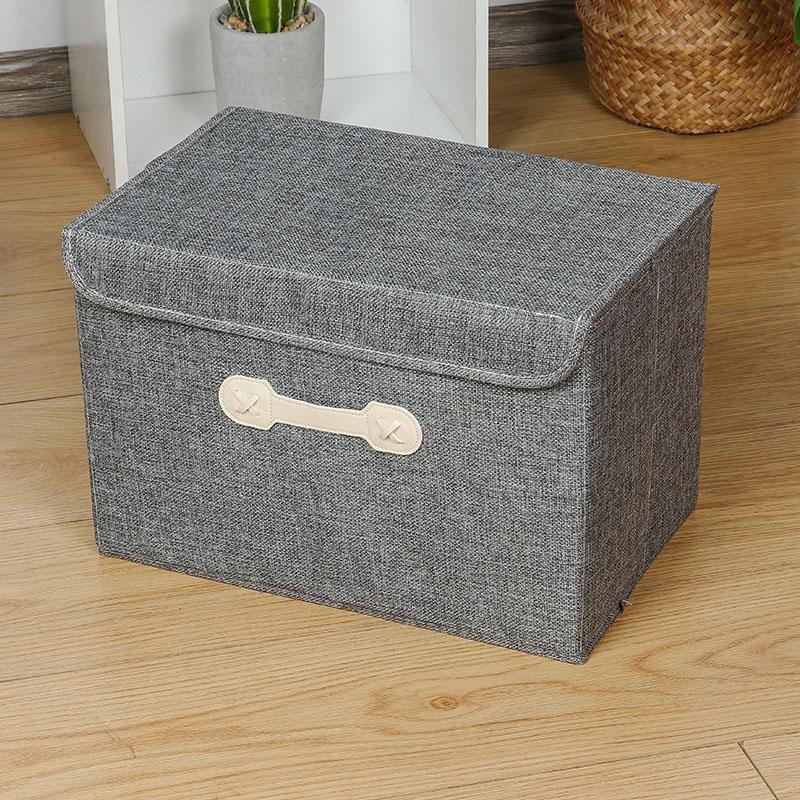 Line Storage Bins with Lids Storage Cube Boxes Fabric Storage Containers Foldable Basket Organizer for Clothes Closet