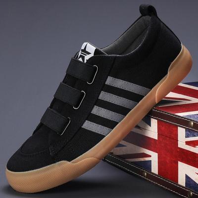 Classic Canvas Shoes Men Flat Shoes Men's Vulcanized Sneakers Shoes Spring Couple Student Casual Lace-up Zapatos Hombre