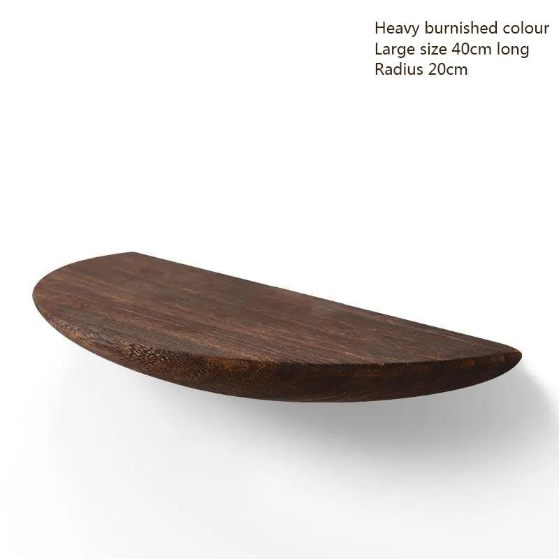 Simple Solid Wood Storage Rack Wall Hanging Modern Non Pounching Multi Layer Load Bearing Shelf Home Organizer Friend Gift