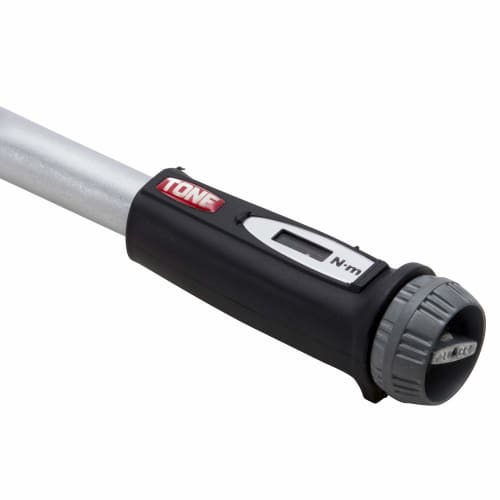 TONE Preset Torque Wrench (Direct Set/Hold Type), T3MN25H, 9.5mm (3/8") Drive, Black, 25N?m