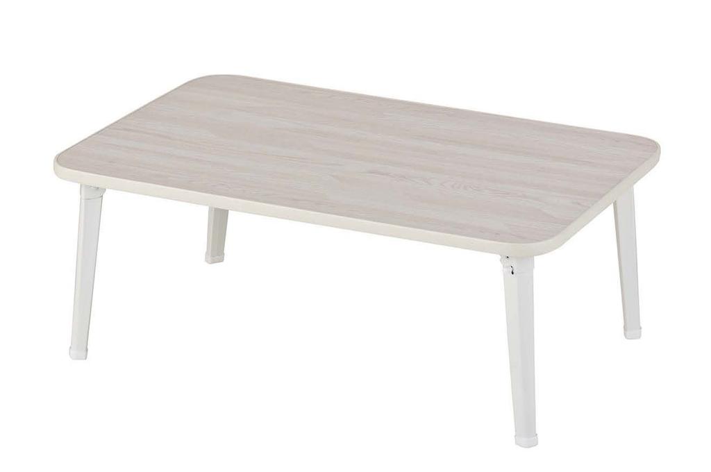 Takeda Corporation Folding 75 x 50 Table, White, mm, OTB-7550WH