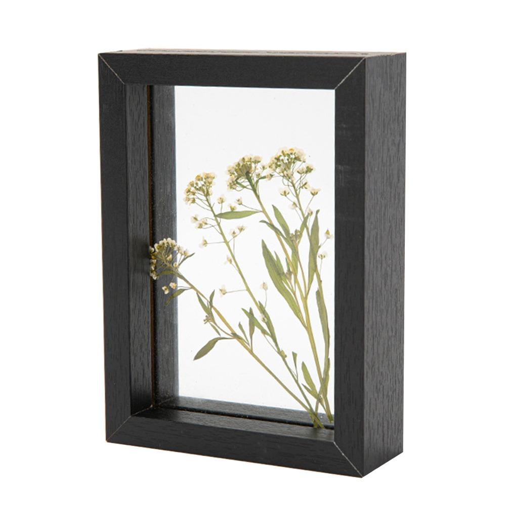 Double-sided Photo Display Frame Wooden Drawing Artwork Picture Frame  Home Decoration