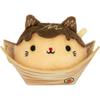 Sanei Boeki Takoyaki Cat Plush Toy Osaka 11x8x8cm Soft Stuffed Animal