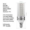10X Led Corn Light Bulbs Smd 2835 Energy-saving Bulb 3-light-colors 6000k 4500k 3000k Pc/shell E14 Ses 85-265v 220v 20w 40w Lamp