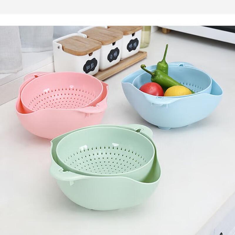 Changbaosen Double-Layer Rotatable Drain Basket