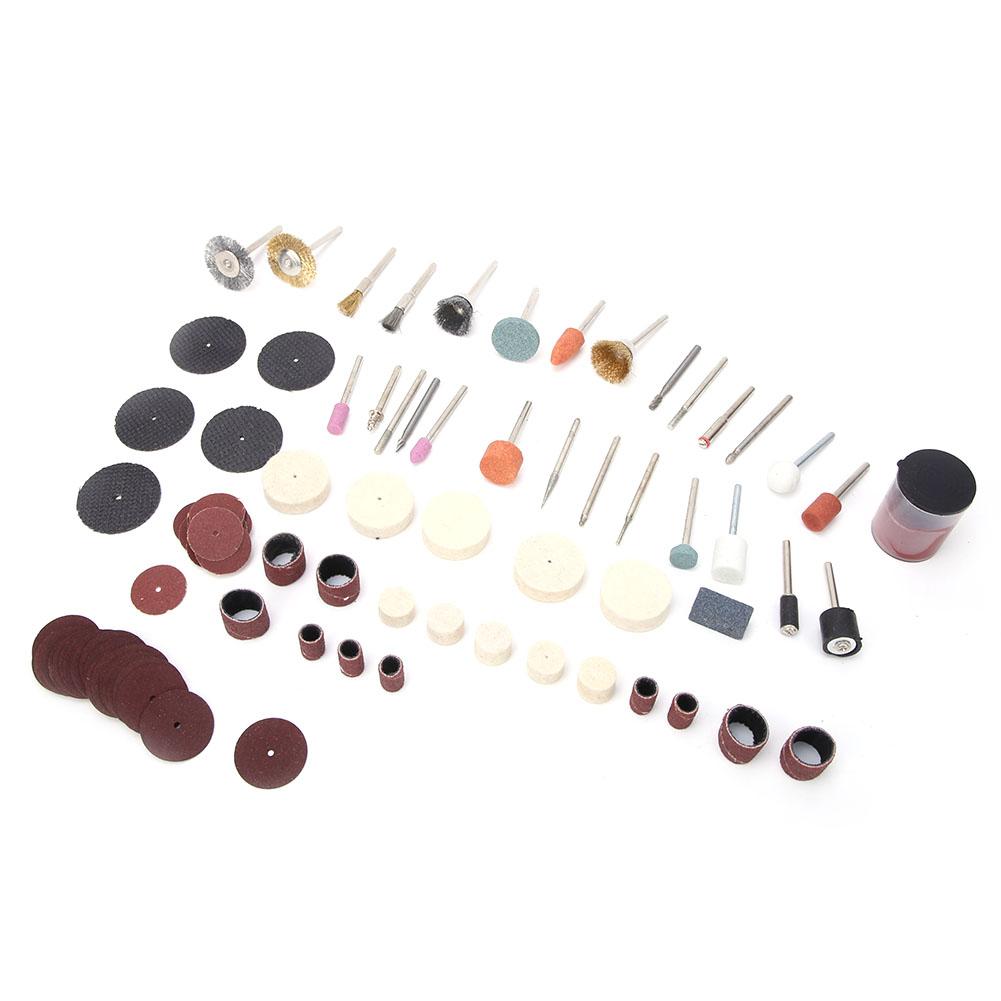 

Набор из 99 шт. аксессуаров для роторного инструмента для шлифовки, полировки, шлифования, обрезки, набор роторного электроинструмента