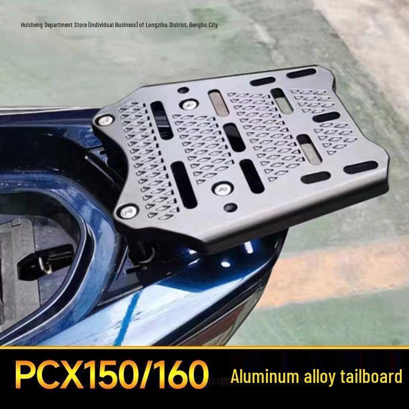Honda 160 Rear Rack: Modified Aluminum Tail Box & Luggage Rack with Thickened Bracket