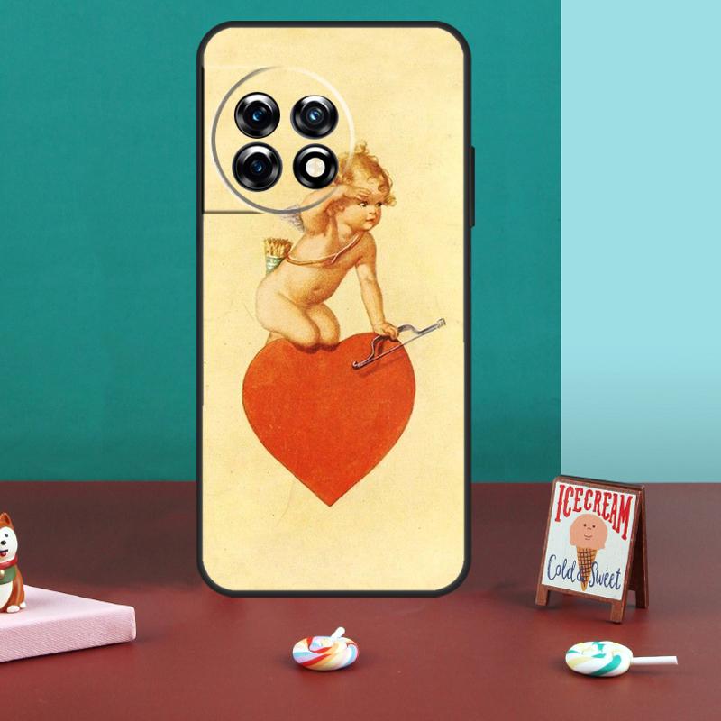 

Angel Cupid Art Paint Case For OnePlus 13T 10T 8T 10R 12R 13R 15 13 12 11 10 9 Nord 5 CE 2 3 4 Lite N20 N30 Cover OnePlus Nord CE5