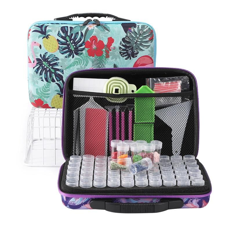 5D 30 Grids Diamond Painting Tools Kits Diamond Paint Accessories Bottles Container Sticker Carry Case Storage Bag Grids Box Pen