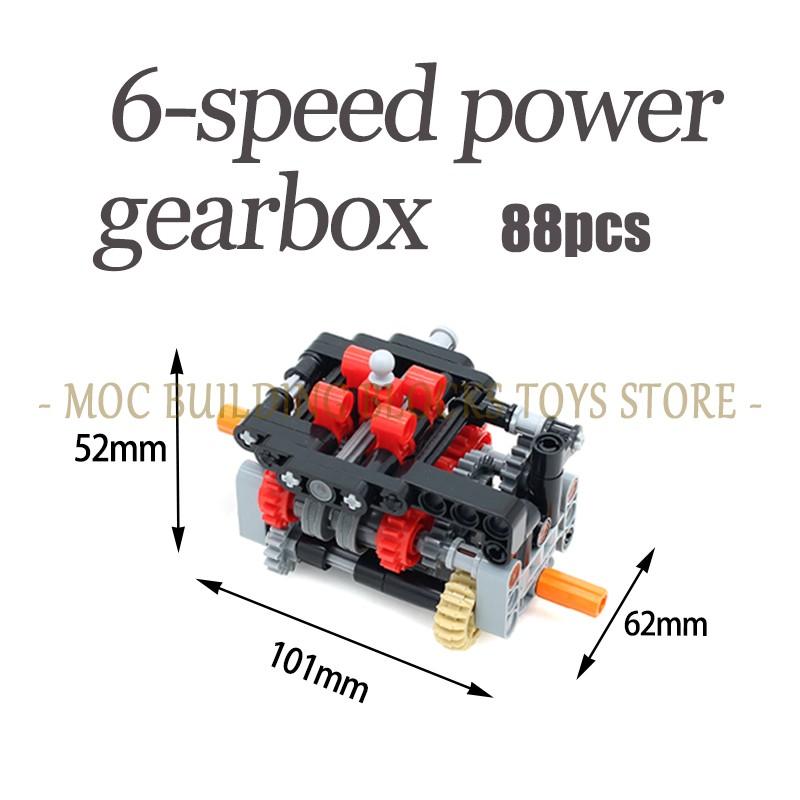 Τεχνολογικά Τούβλα MOC Σύστημα Ανάρτησης Κιβωτίου Ταχυτήτων Ταχύτητας Δομικά Στοιχεία Μηχανισμός Μετάδοσης Αυτοκινήτου DIY Συναρμολογούμενα Παιχνίδια