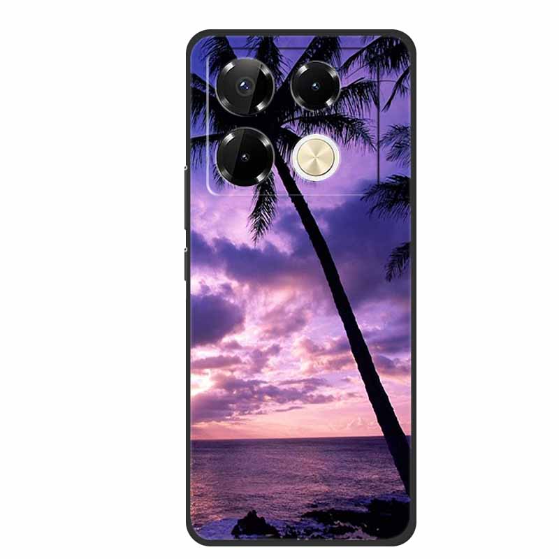 Case For Infinix Note 40 Pro 4G TPU Soft Silicone Back Cover for Infinix Note40 Phone Cases X6850 X6853 Original Colorful Capa