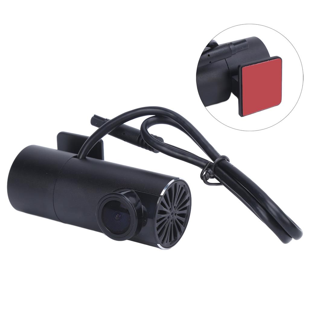 Mini Autokamera 1080p USB Černá Kamera do Auta Zadní Kamera Mikrofon pro Příslušenství do Auta