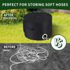 User Friendly Durable Garden Hose Storage Bag Zippered Waterproof Organizers For Gardening Tools And Equipment