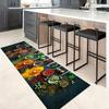 1Pcs Anti Fatigue Kitchen Rugs Spice Print Waterproof Non-Slip Thick Cushioned Kitchen Mat Heavy Duty Comfort Standing Mat for Kitchen