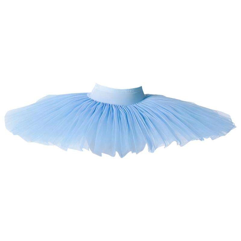 Breathable Ballet Skirt  Comfortable Nylon Costume Skirts Lightweight Ideal for Ballet Practices and Stage Performances