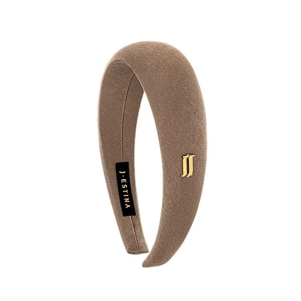 LALA J Suede Hairband - Sand Beige (JALJHB2BF833FA000)