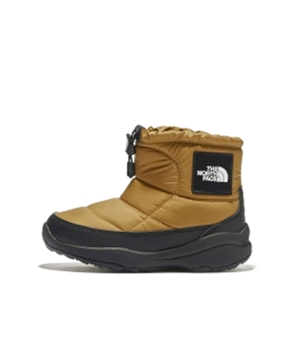 

The North Face K Nuptse Bootie Logo Utility Size 20 Short, Brown/TNF Black,