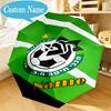 Custom Name Umbrella Maccabi Football Crest Umbrella 8-Frame for Travel, Camping, Casual Lightweight Portable, Essential for Family Gifts