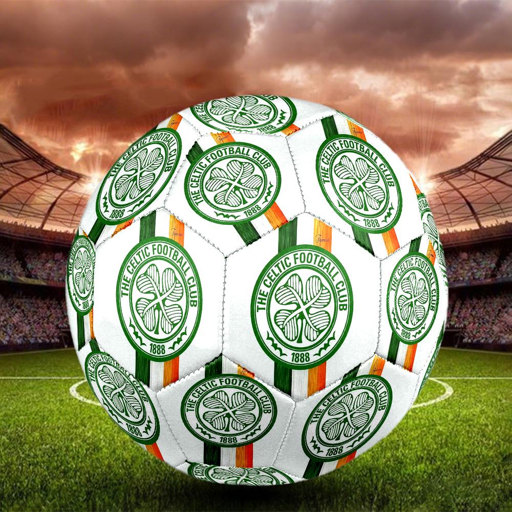 Celtic FC  clubIndoor Soccer Ball Colorful All Ages Machine Stitched PVC Competition Ready Durable High-Bounce