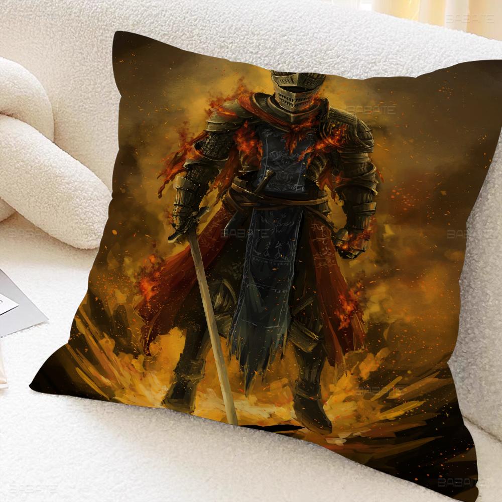 Cartoon Dark Anime Soul Cushion Cover Inches Farmhouse Decor Home Throw Pillow Covers For Couch Decorations