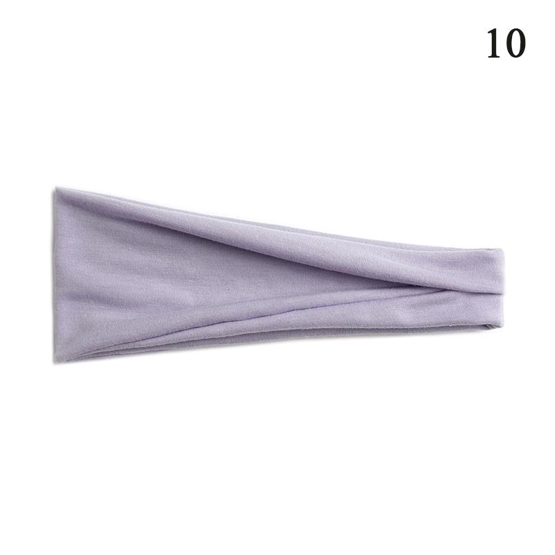 1 PC Women Headband Turban Solid Color Elastic Hair Bands Yoga Hairband Fashion Makeup Hair Hoop Hair Accessories