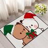 kawaii cartoon art bear d-dudu b-bubu small carpet Rug Carpet Home Decor Bedroom Mat Hallway Balcony Entrance Doormat Decoration
