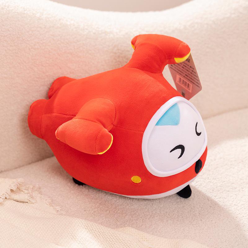 Cute Chicken & Bear Plush Toy - Pleasant Goat Edition