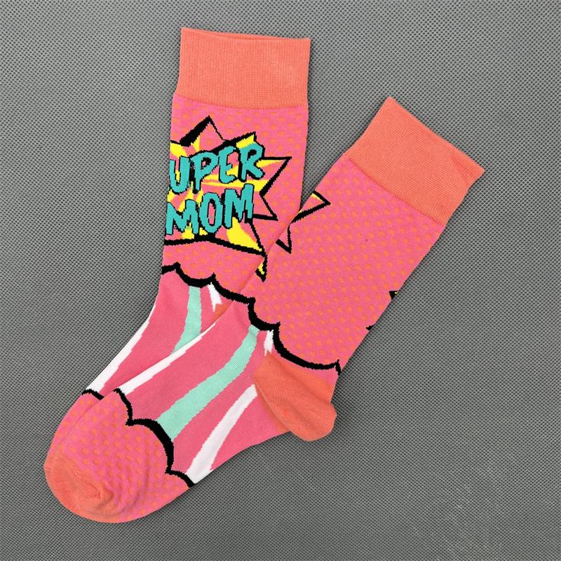 Happy Socks Women's Unisex Combed Cotton Sock Cherry Strawberry