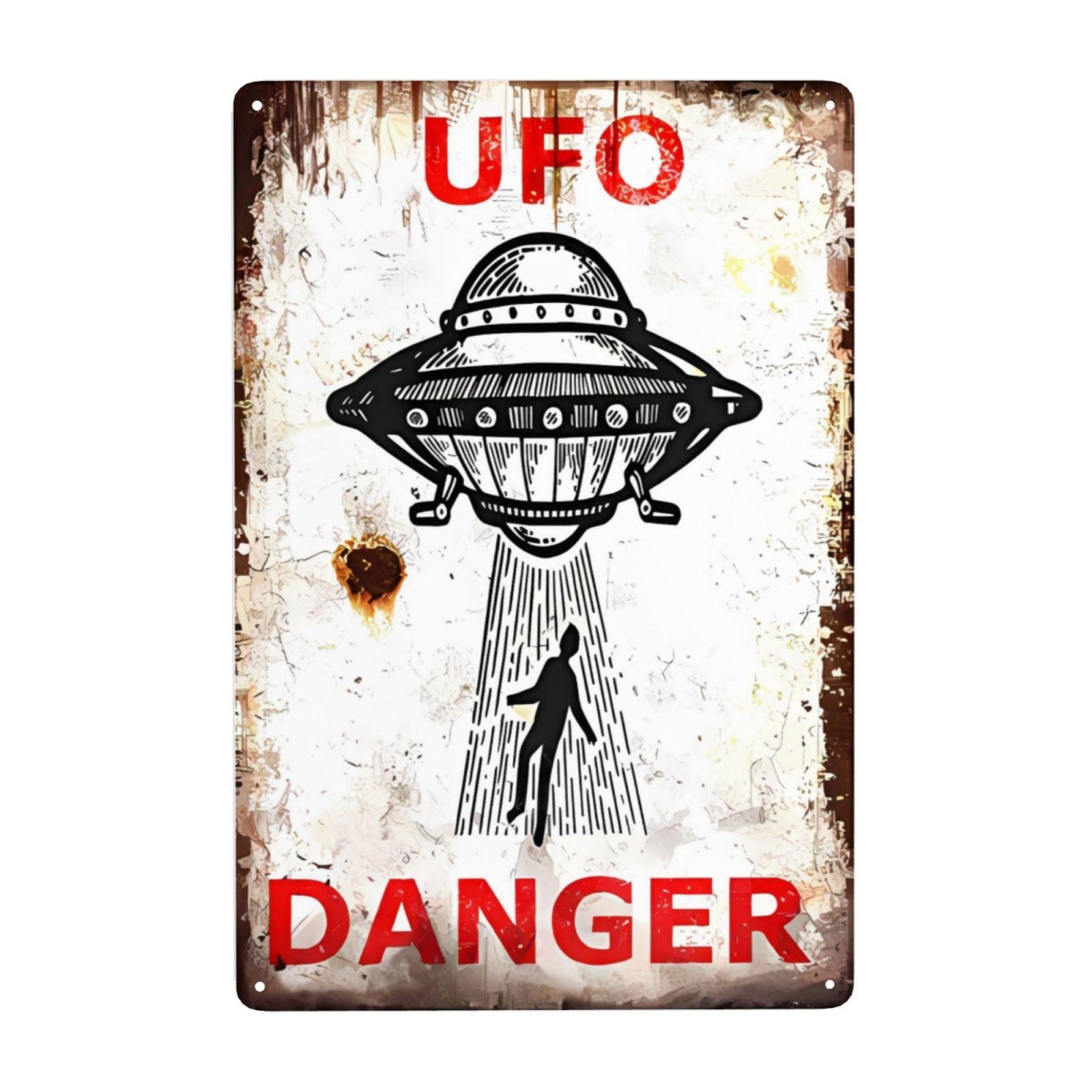 1 шт. Металлическая табличка Get In Loser Alien НЛО Ретро Металлическая жестяная табличка Винтажный настенный декор для кафе, бара, паба, дома, пивного декора 12X8 дюймов 20x30cm（7.8x11.8inch）