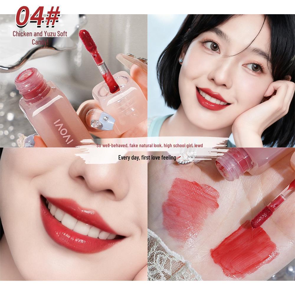 

Crystal Gloss Lip Glaze: Hydrating, Enhances Complexion, Plumping, Ideal for Students, Brightening Effect.