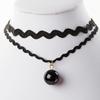 Korean Harajuku Velvet Ribbon Choker Necklace - Women's Fashion Clavicle Chain