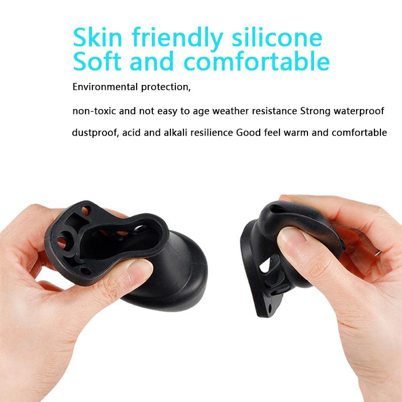 MoDi 5 Size Soft Male Chastity Cage Device Cock Cage with Rings Erotics Urethral Brass Lock Locking Sex Toys for Men Adults