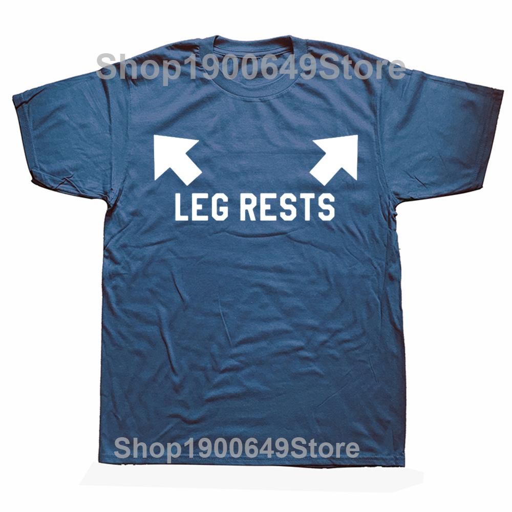 Humor Printed Leg Rests Dad Joke Adult TShirt Hip Hop Casual Fashion Loose Streetwear Man Tshirt Hot Sale Fathers Day Gift Tees