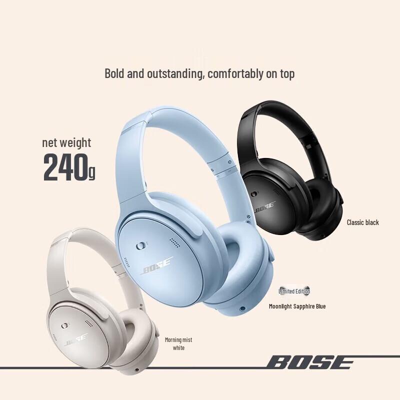 Bose QuietComfort 45 Wireless Noise-Cancelling Headphones